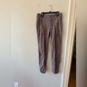 REI Co-op Trail Hiking Pants Women size 2 Brown Nylon Stretch